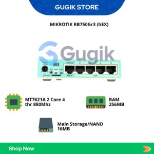 MIKROTIK RB750Gr3 (hEX)-Second