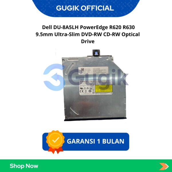 Dell DU-8A5LH 9.5mm Ultra-Slim DVD-RW CD-RW Optical Drive