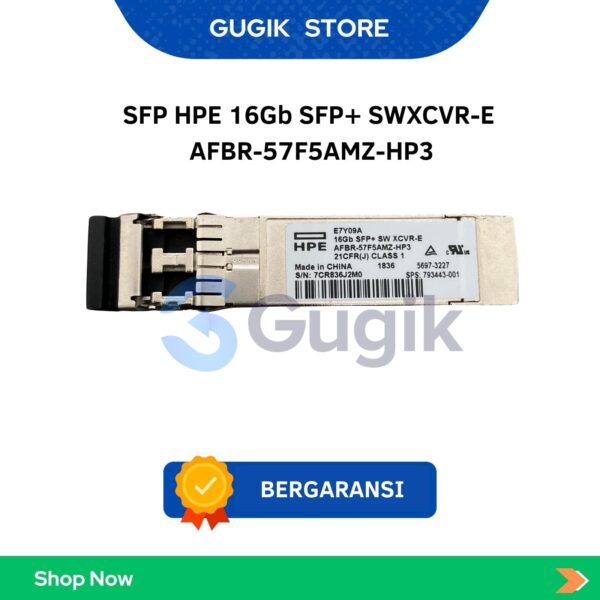 SFP HPE 16Gb SFP+ SWXCVR-E QFGR-57F5AMZ-HP3