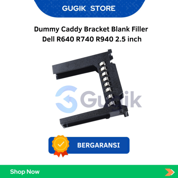 Dummy Caddy Bracket Blank Filler Dell R640 R740 R940 2.5 inch