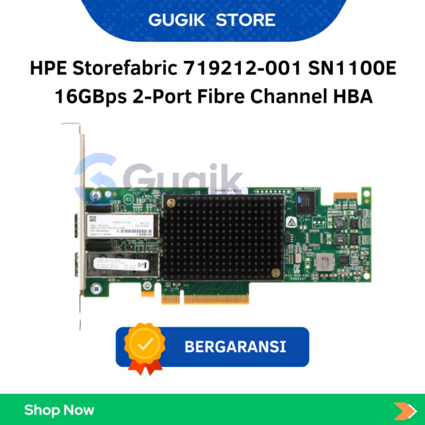 HPE Storefabric 719212-001 SN1100E 16GBps 2-Port Fibre Channel HBA