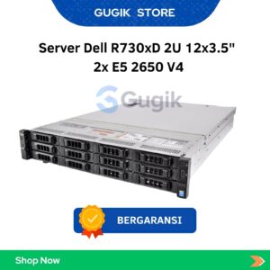 Server Dell R730xD 2U 12x3.5" 2x E5 2650 V4
