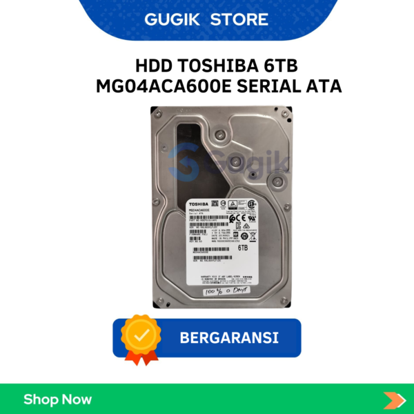 HDD TOSHIBA 6TB MG04ACA600E SERIAL ATA