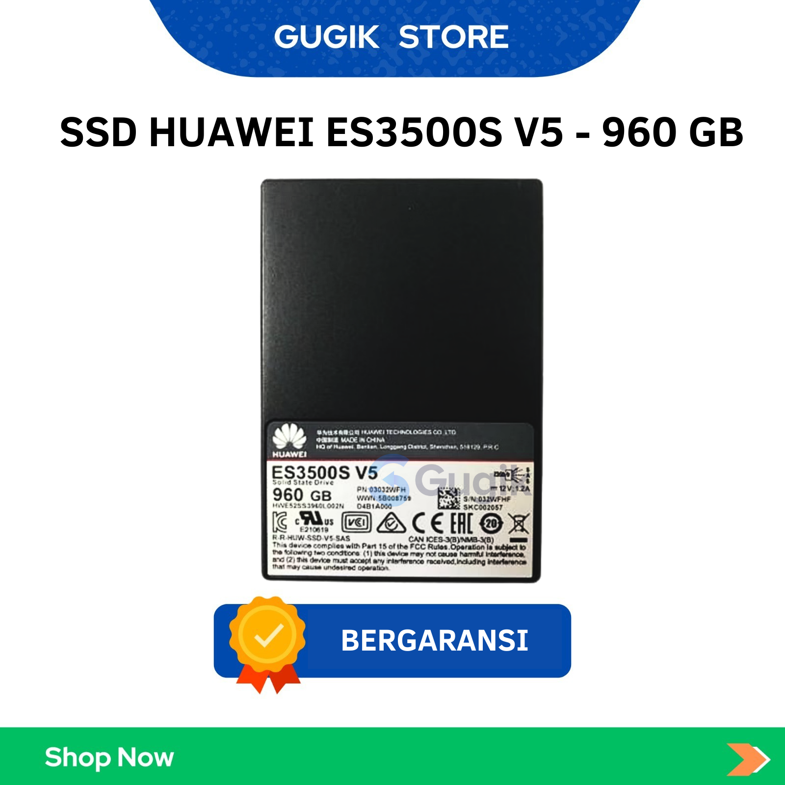 SSD HUAWEI ES3500S V5 - 960GB