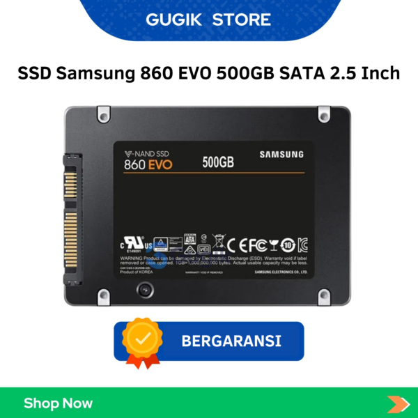 SSD Samsung 860 EVO 500GB SATA 2.5 Inch