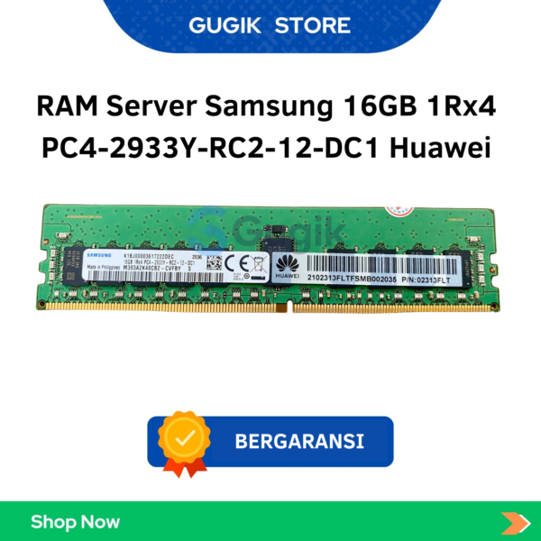 RAM Server Samsung 16GB 1Rx4 PC4-2933Y-RC2-12-DC1 Huawei