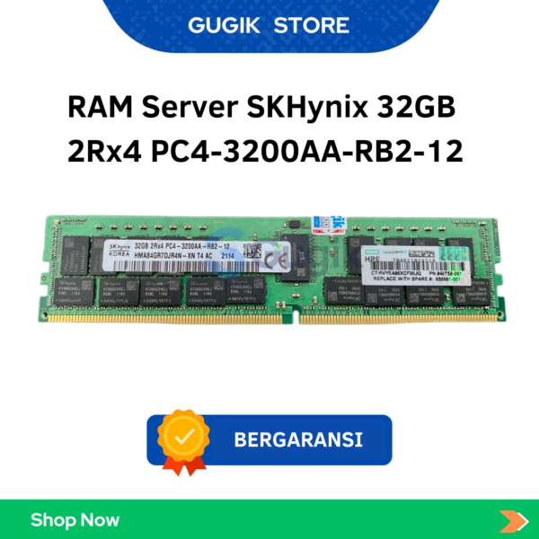 RAM Server SKHynix 32GB 2Rx4 PC4-3200AA-RB2-12