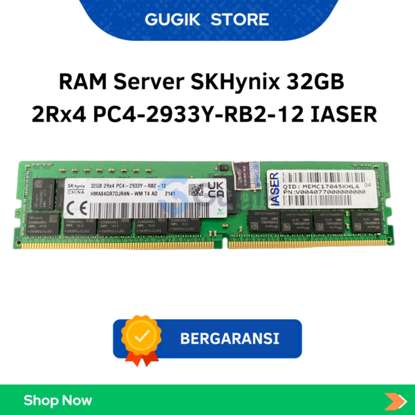 RAM Server SKHynix 32GB 2Rx4 PC4-2933Y-RB2-12 IASER
