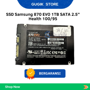 SSD Samsung 870 EVO 1TB SATA 2.5” Health 100/95