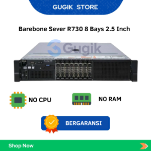 Barebone Sever R730 8 Bays 2.5 Inch