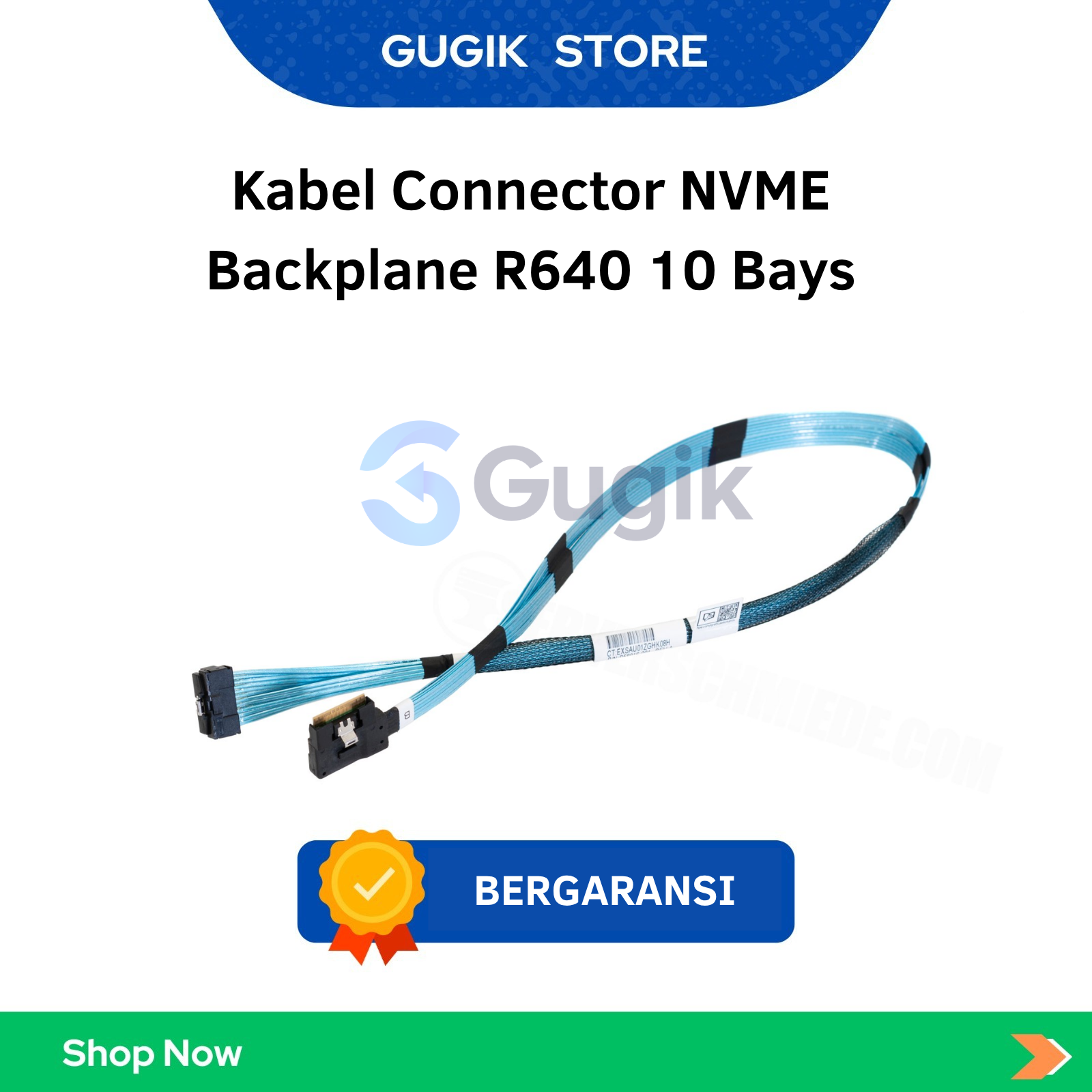 Kabel Connector NVME Backplane R640 10 Bays