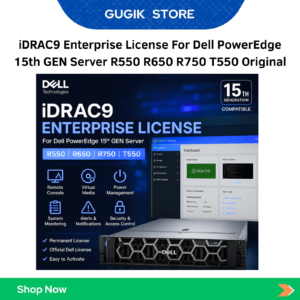 iDRAC9 Enterprise License For Dell PowerEdge 15th GEN Server R550 R650 R750 T550