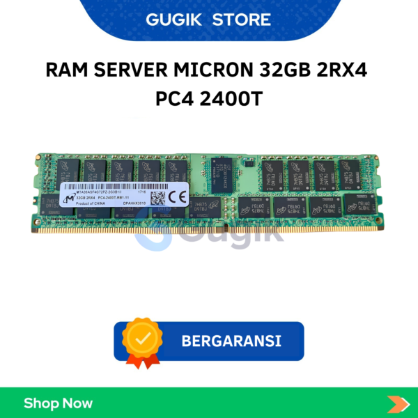 RAM SERVER MICRON 32GB 2RX4  PC4 2400T