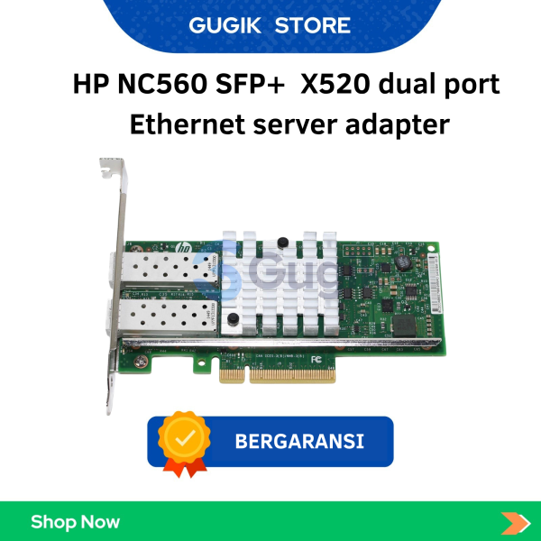 HP NC560 SFP+  X520 dual port  Ethernet server adapter