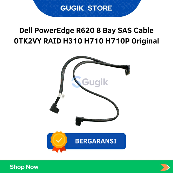 Dell PowerEdge R620 8 Bay SAS Cable 0TK2VY RAID H310 H710 H710P Original