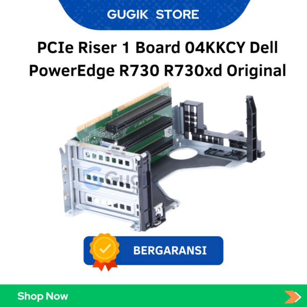 PCIe Riser 1 Board 04KKCY Dell PowerEdge R730 R730xd Original