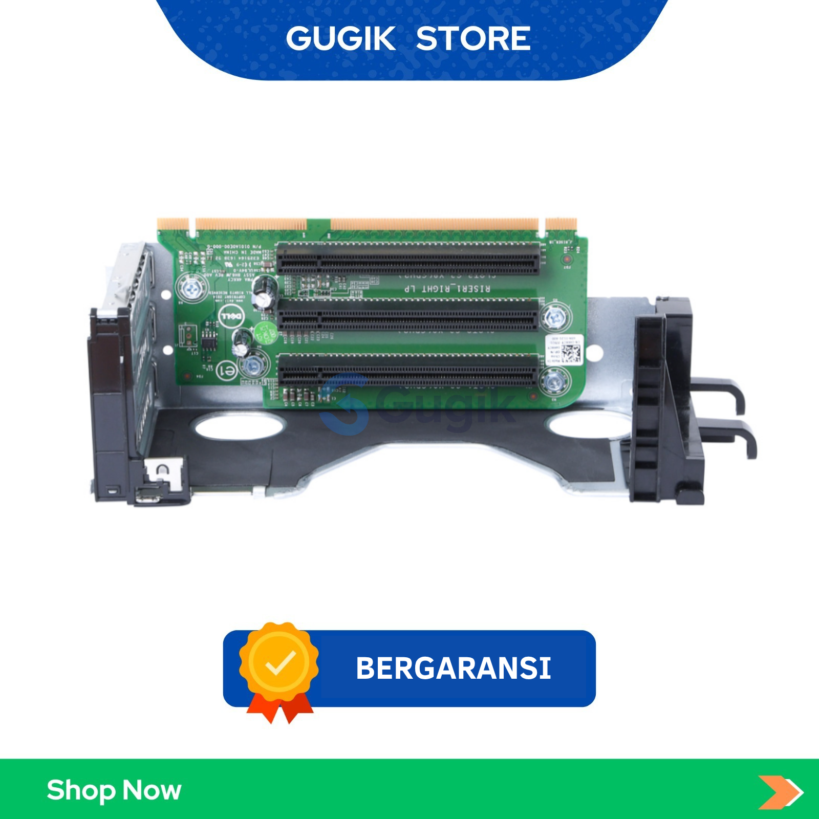 Gugik Store - PCIe Riser 1 Board 04KKCY Dell PowerEdge R730 R730xd Original - Gambar 3