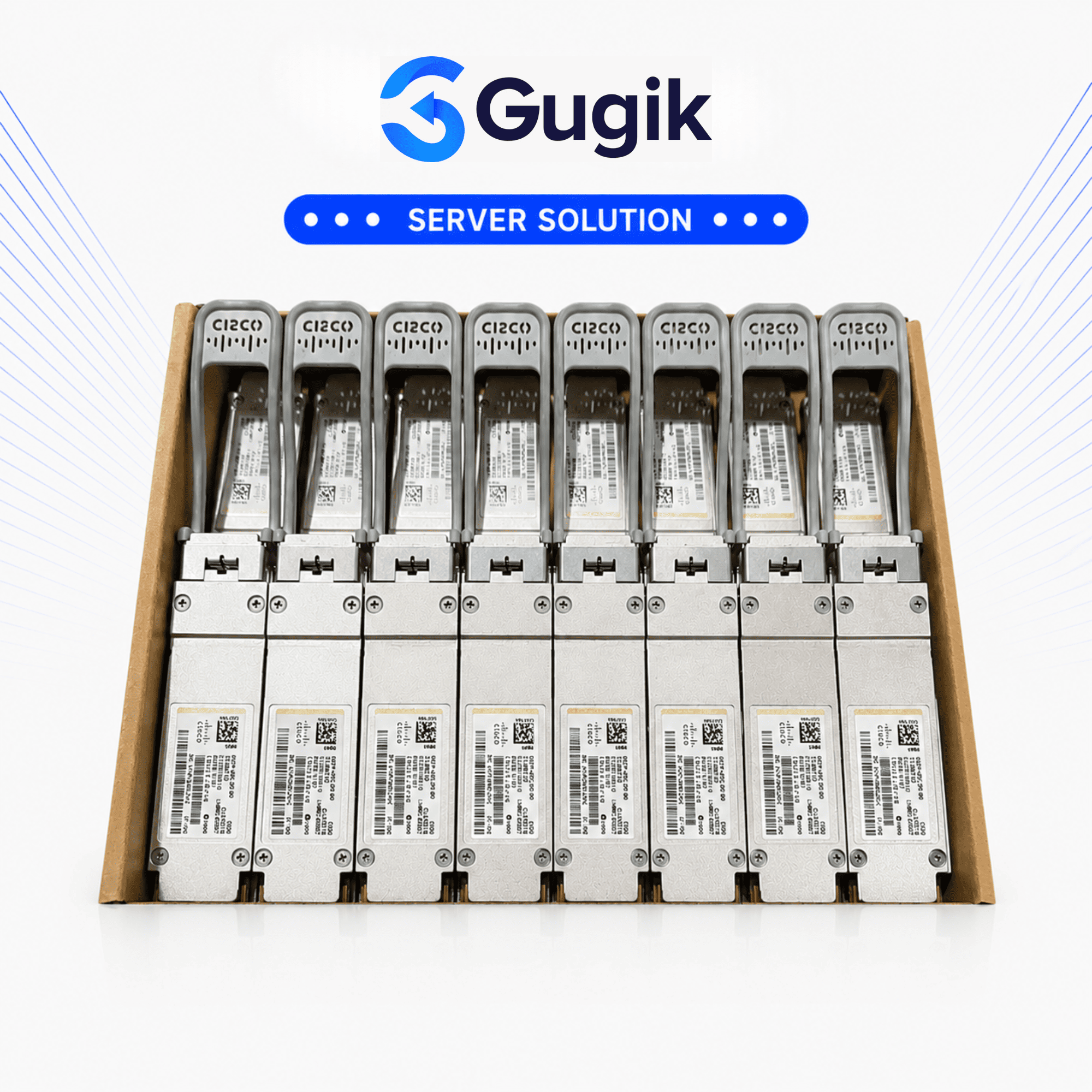 GUGIK - Cisco QSFP-40G-SR-BD 40GBASE-SR QSFP Optical Transceiver - Gambar 3