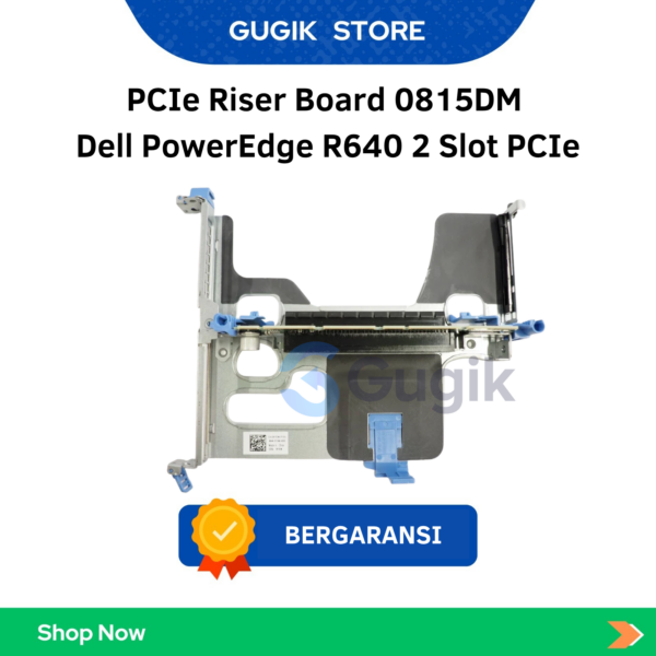 PCIe Riser Board 0815DM Dell PowerEdge R640 2 Slot PCIe Original Server Part