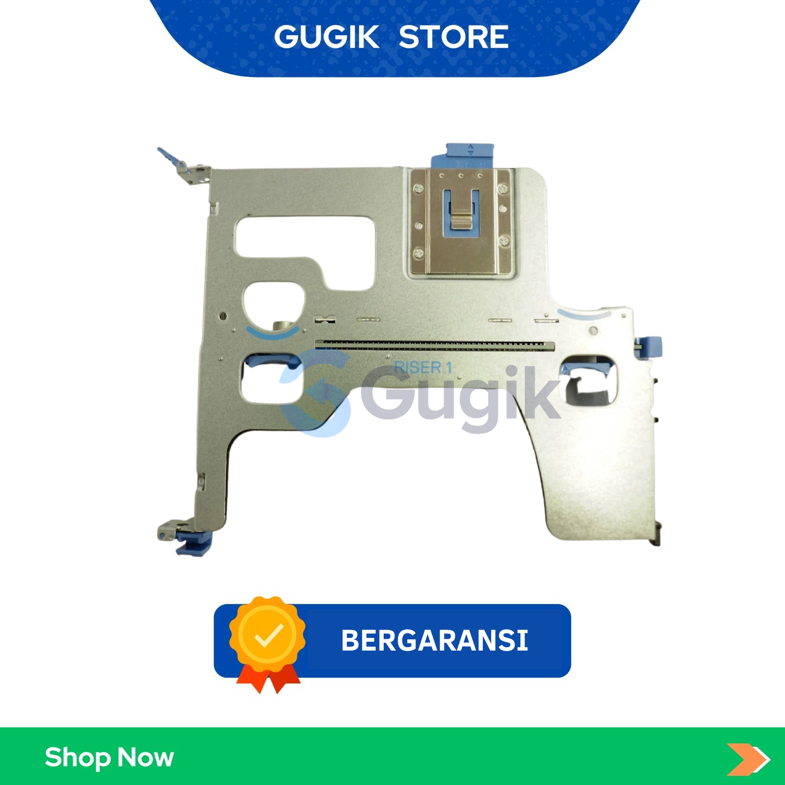 Gugik Store - PCIe Riser Board 0815DM Dell PowerEdge R640 2 Slot PCIe Original Server Part - Gambar 2