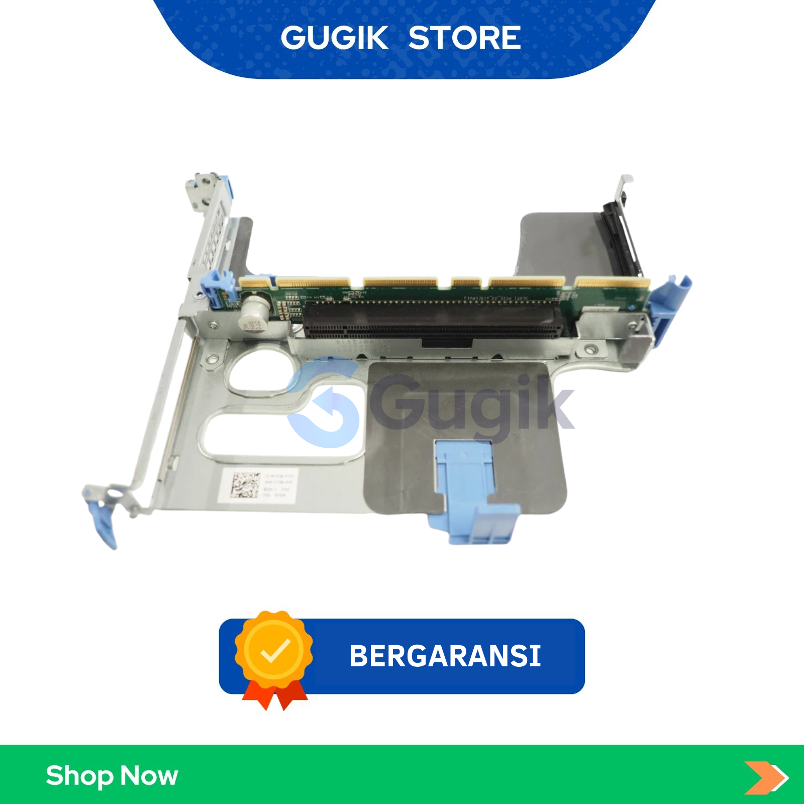 Gugik Store - PCIe Riser Board 0815DM Dell PowerEdge R640 2 Slot PCIe Original Server Part - Gambar 3