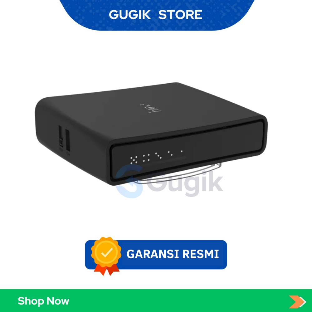 Gugik Store - MikroTik hAP ac² AC1200 Dual Band Gigabit Router RBD52G-5HacD2HnD-TC - Gambar 3