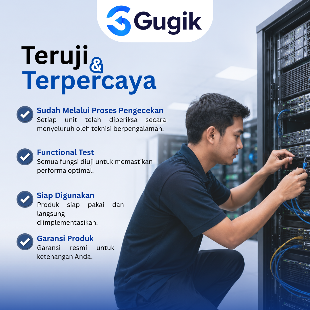 GUGIK - Dell PowerEdge R240 4 Bay 3.5 Inch Xeon E-2224 RAM 16GB PERC H330 Railkit Bezel - Gambar 4