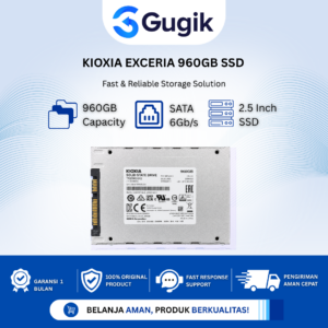 GUGIK - KIOXIA EXCERIA 960GB SSD SATA III 6Gb/s 2.5 Inch LTC10Z960G