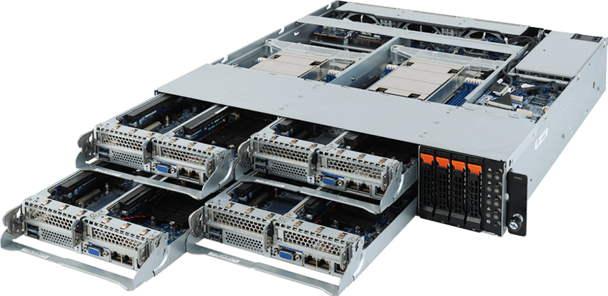 Gigabyte H242-Z11 High Density Server 2U AMD EPYC™ 7003/7002 Baru Garansi Resmi
