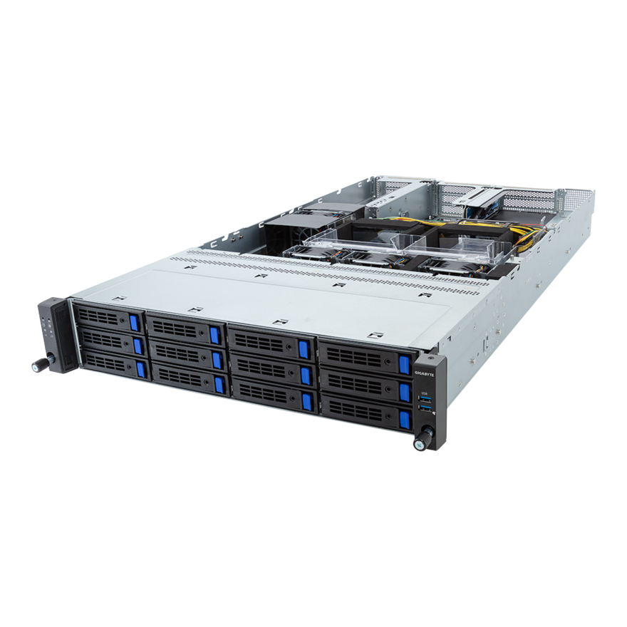 Gigabyte R263-SG0 Rack Server 2U 5th/4th Gen Intel ® Xeon ® Scalable Baru Garansi Resmi