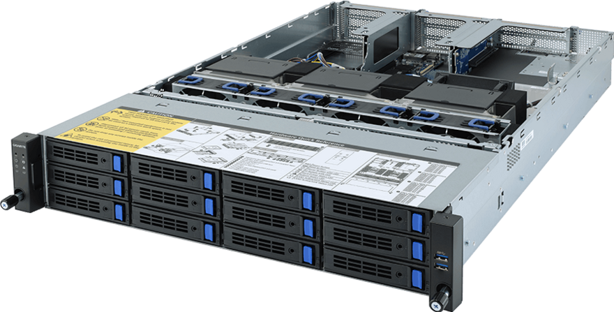Gigabyte R282-Z93 Rack Server 2U AMD EPYC™ 7003/7002 Baru Garansi Resmi