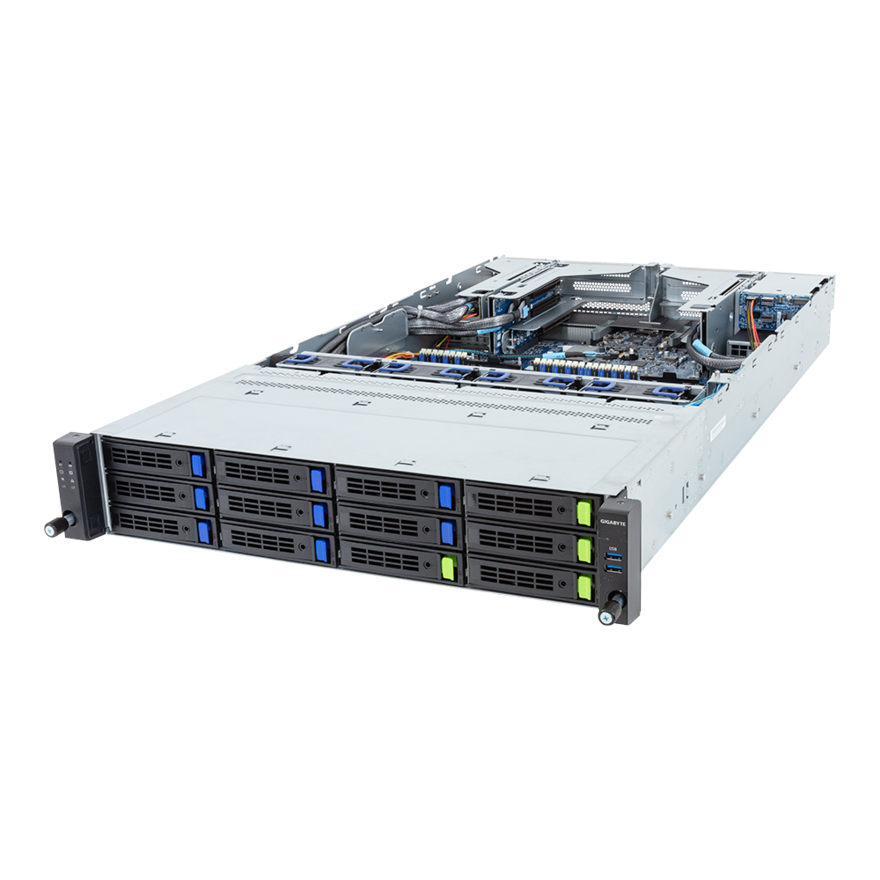 Gigabyte R283-S90 Rack Server 2U 5th/4th Gen Intel ® Xeon ® Scalable Baru Garansi Resmi