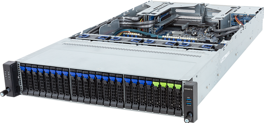 Gigabyte R283-S92 Rack Server 2U 5th/4th Gen Intel ® Xeon ® Scalable Baru Garansi Resmi