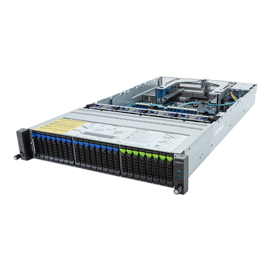 Gigabyte R283-S98 Rack Server 2U 5th Generation Intel® Xeon® Scalable Processors Baru Garansi Resmi