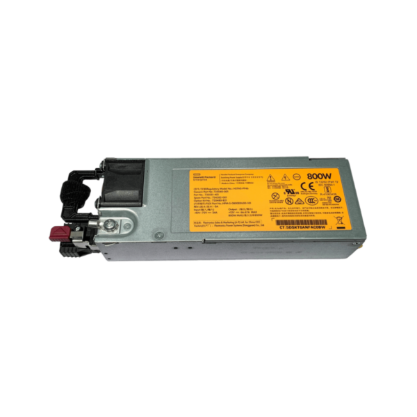 HPE Power Supply Server 800W FS-48VDC Hot Plug 720480-B21 Baru Garansi Resmi