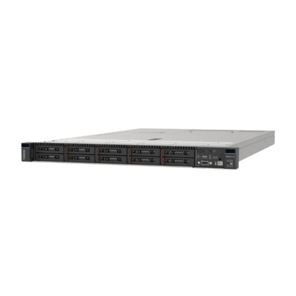 Lenovo ThinkSystem SR630 V3 1U (Xeon Silver 4410T 10C, 16GB, 8x 2.5" SAS, RAID 9350-8i, 750W) Baru Garansi Resmi