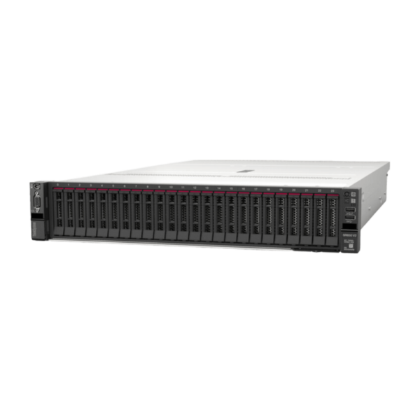 Lenovo ThinkSystem SR650 V2 2U (Xeon Gold 5318Y 24C, 16GB, 8x 2.5" SAS, RAID 9350-8i, 750W) Baru Garansi Resmi