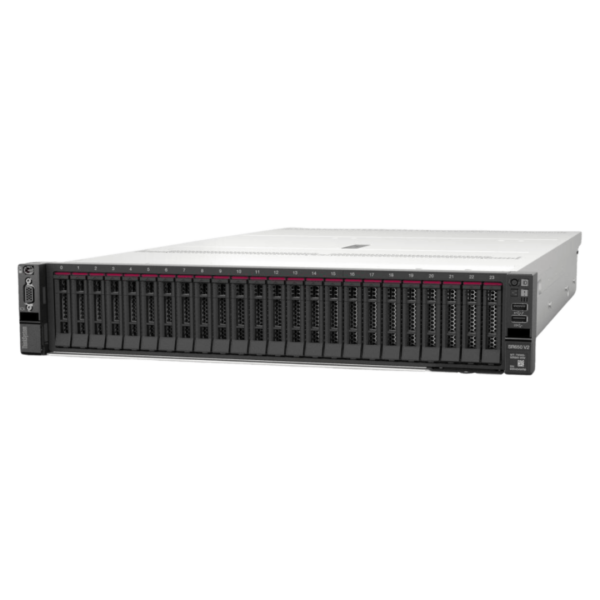 Lenovo ThinkSystem SR650 V2 2U (Xeon Silver 4309Y 8C, 16GB, 8x 2.5" SAS, RAID 9350-8i, 750W) Baru Garansi Resmi