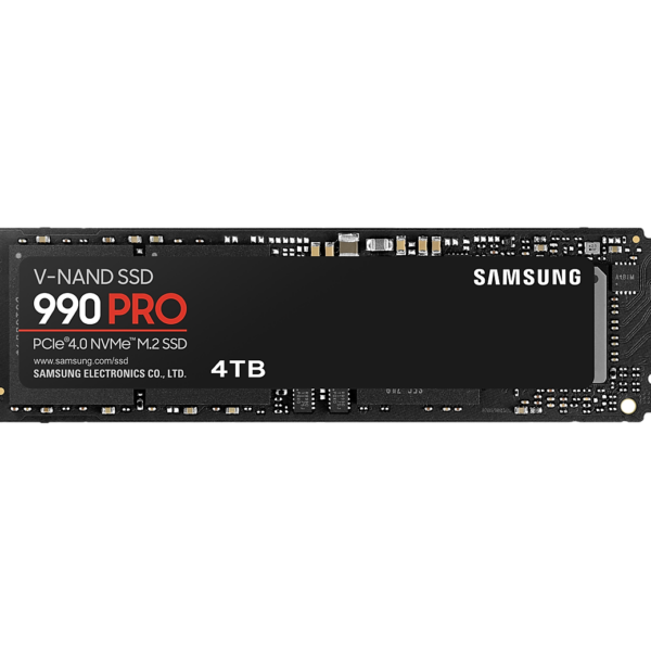 Samsung SSD 990 PRO 4TB NVMe PCIe 4.0 M.2 MZ-V9P4T0BW Baru Garansi Resmi